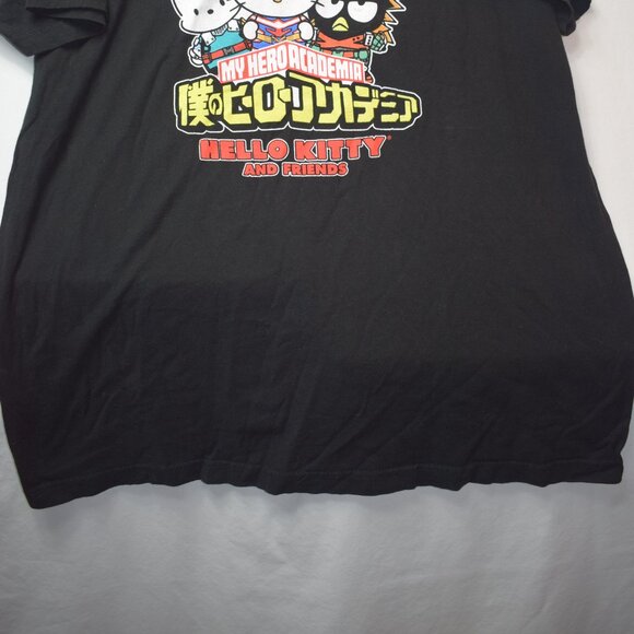 2021 Sanrio My Hero Academia Hello Kitty and Friends T-Shirt Size XL - Picture 2 of 5